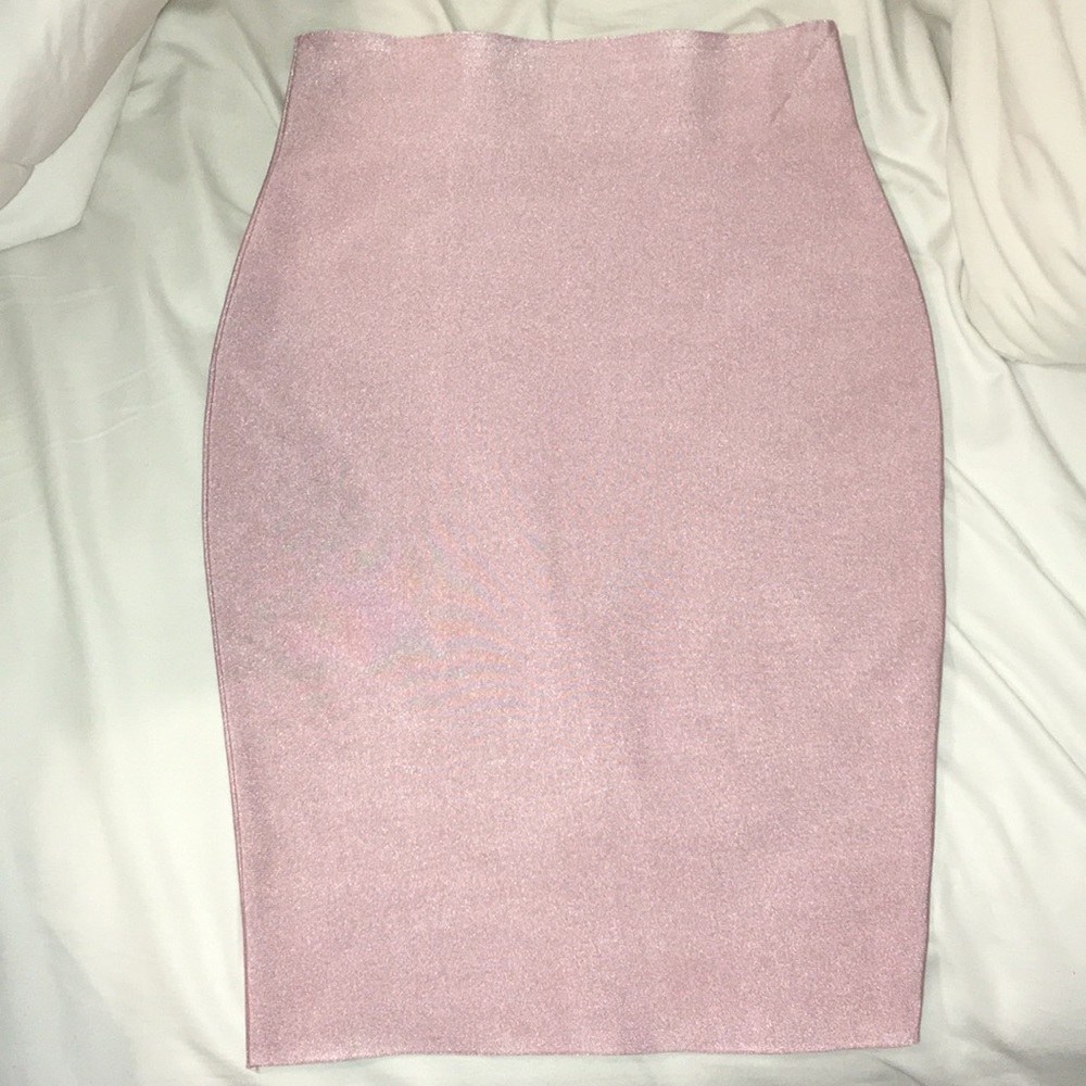 Bondage pencil skirt